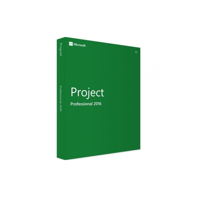 Licencia Microsoft Project Pro 2016 (Reinstalable)