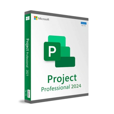 Licencia Project Pro 2024 para 1 PC (Reinstalable)