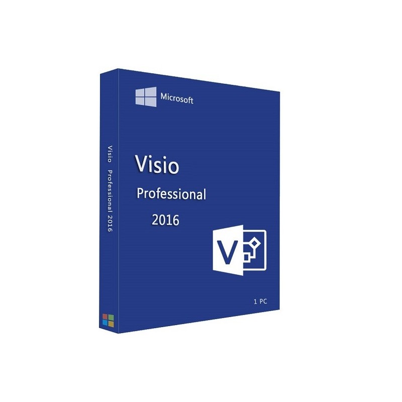 Licencia Microsoft Visio Pro 2016 (Reinstalable)