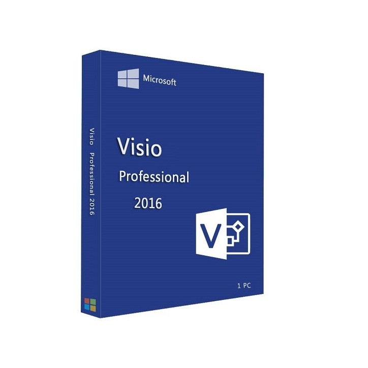 Licencia Microsoft Visio Pro 2016 (Reinstalable)