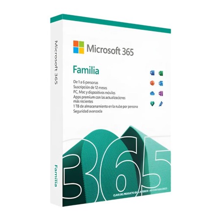 Licencia Office 365 Familiar 5 Dispositivos
