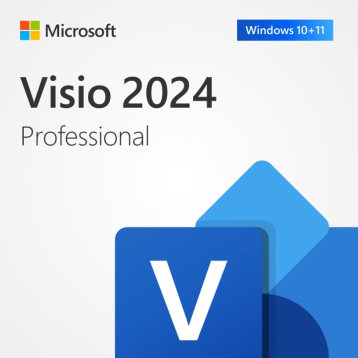 Licencia Visio Pro 2024 para 1 PC (Reinstalable)